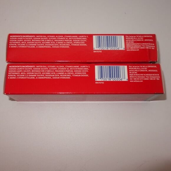 2 boxes Wella Color Touch Demi-Permanent 10/73 Lightest Blonde/Brown Gold - Picture 2 of 4